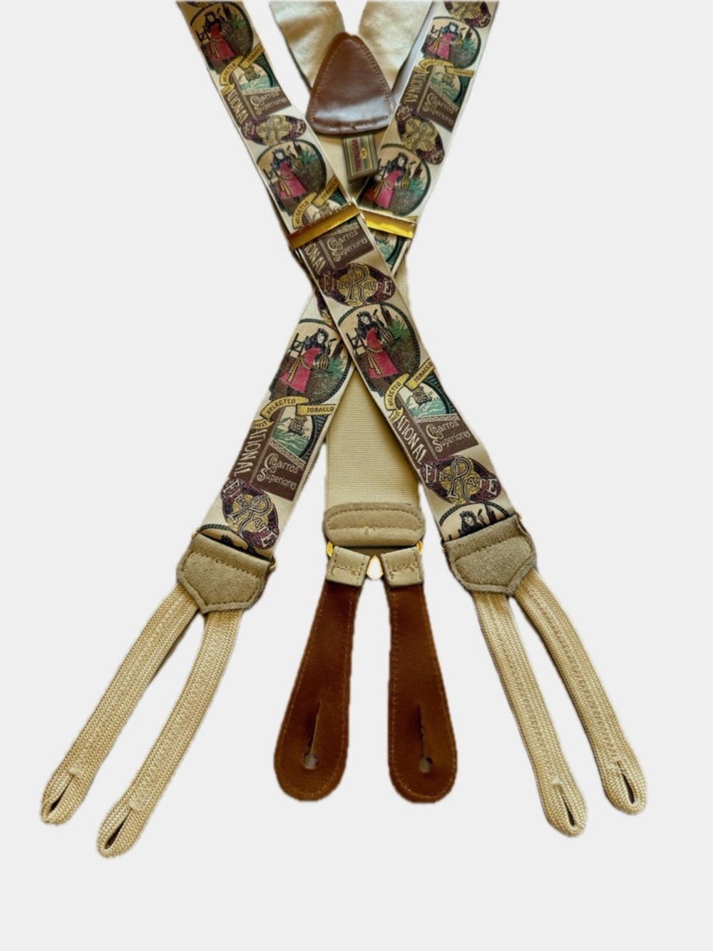 Trafalgar Limited Edition “Cigarro Superior” Silk Suspenders